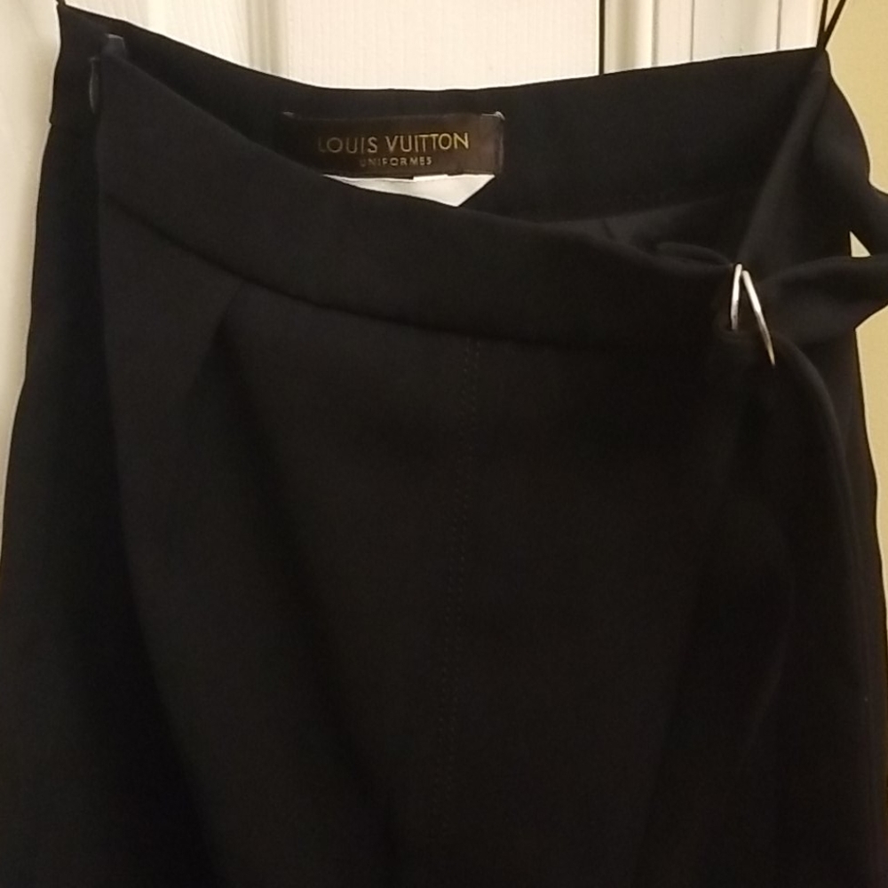 Louis Vuitton black skirt